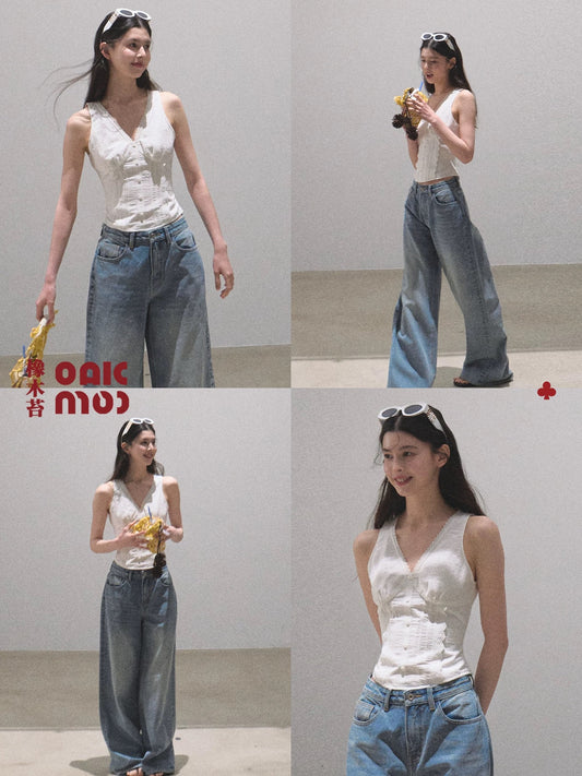 Áo kiểu không tay gợi cảm